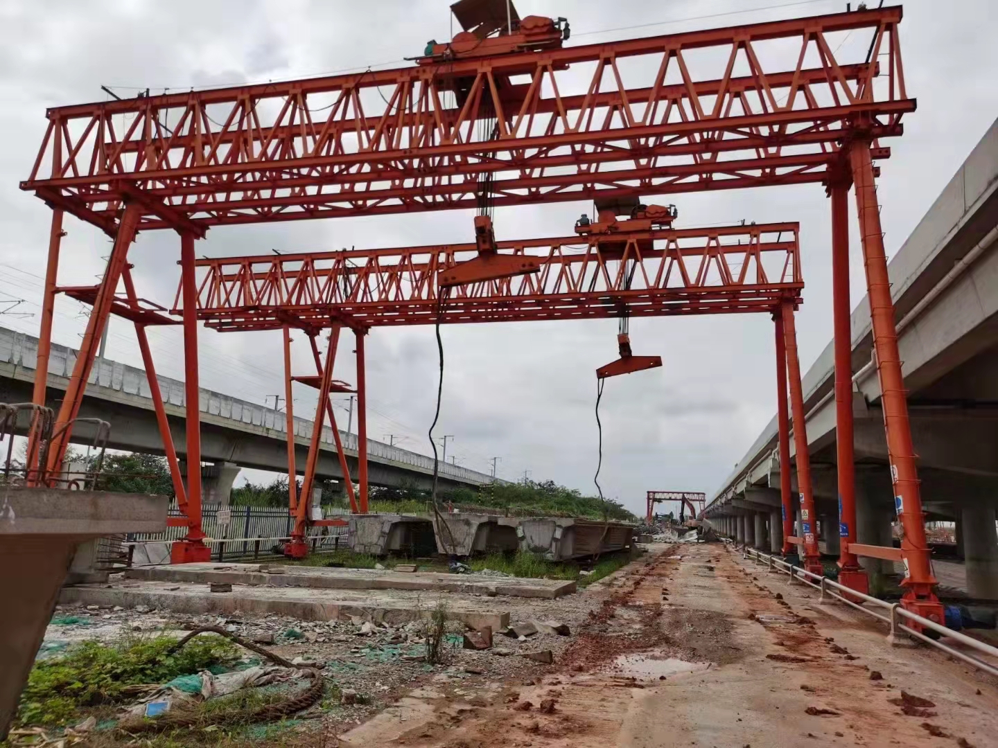 桥梁工程龙门吊-提梁机